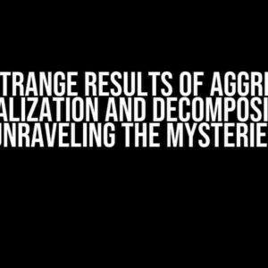 The Strange Results of Aggregate Initialization and Decomposition: Unraveling the Mysteries